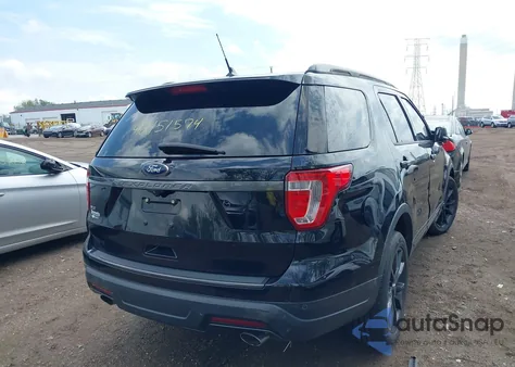 2018 Ford Explorer Xlt из США, поврежденный, VIN 1FM5K7D85JGC67485